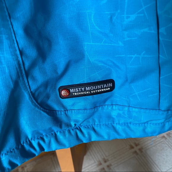 Misty Mountain Blue Winter Jacket - Picture 7 of 10